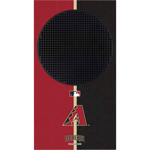 MLB Arizona Diamondbacks Split Xbox Series S Console Skin